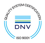 DNV ISO 9001 certifikat